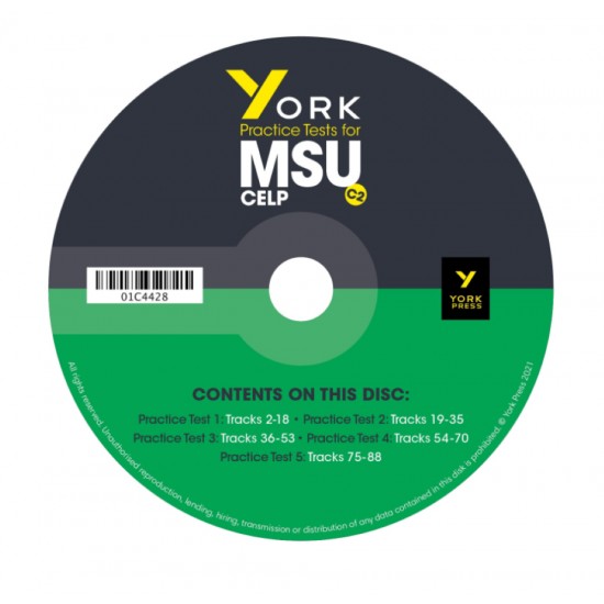 YORK PRACTICE TESTS FOR MSU C2 CD CLASS -  - 2021
