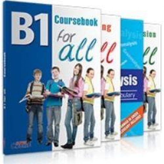 B1 FOR ALL ΠΛΗΡΕΣ ΠΑΚΕΤΟ (SB + WRITING + GRAMMALYSIS B1 + REVISION + I-BOOK) - 