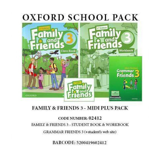 FAMILY AND FRIENDS 3 SKILL PACK (SB+ WB+ GRAMMAR FRIENDS 3) - 02412 2ND ED - TAMZIN THOMPSON-NAOMI SIMMONS