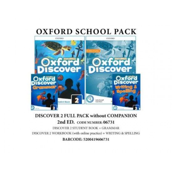 OXFORD DISCOVER 2 FULL PACK (WITHOUT COMPANION) - 06731 2ND ED - 