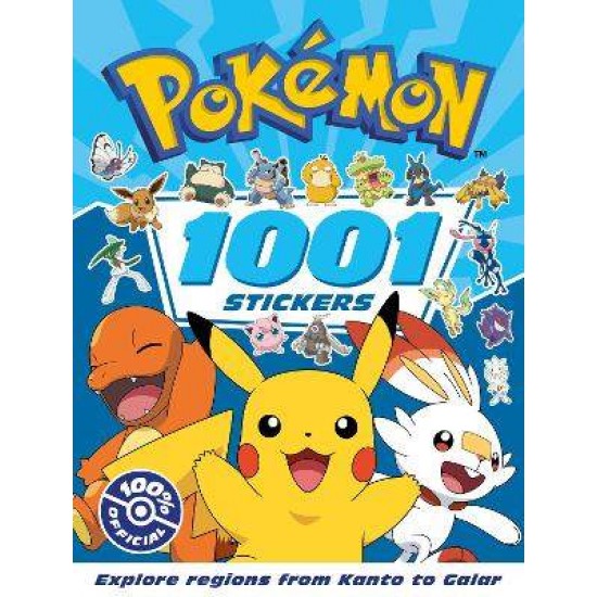 POKÉMON: 1001 STICKERS PB - POKÉMON