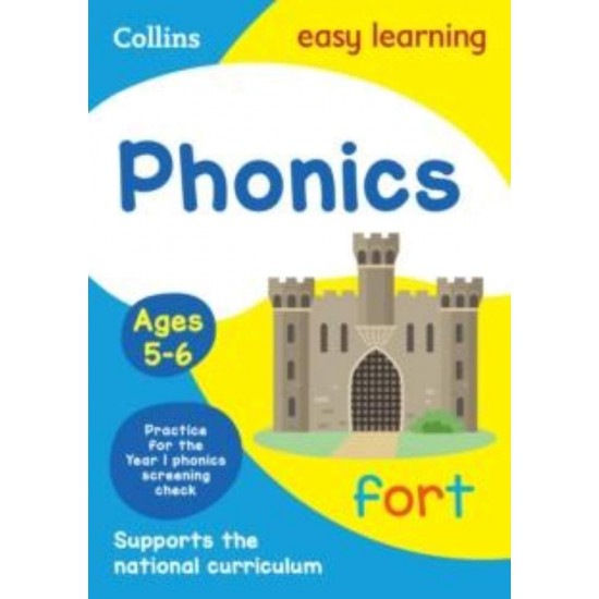 COLLINS EASY LEARNING - PHONICS AGES 5-6 - COLLINS EASY LEARNING - 2023
