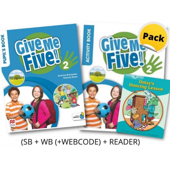 GIVE ME FIVE! 2 PACK (SB + WB (+WEBCODE) + READER) - ROB SVED-DONNA SHAW-JOANNE RAMSDEN-ROB SVED