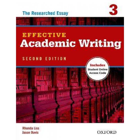 EFFECTIVE ACADEMIC WRITING 3 SB 2ND ED - SAVAGE