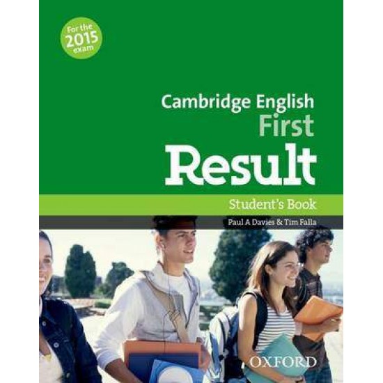 CAMBRIDGE ENGLISH FIRST RESULT SB N/E - PAUL DAVIES-TIM FALLA