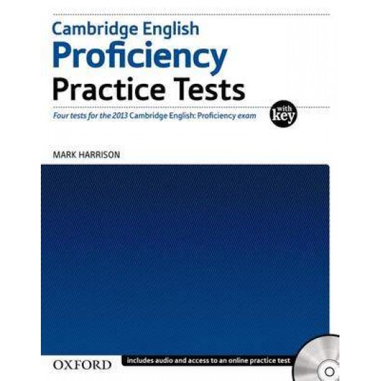 CAMBRIDGE PROFICIENCY PRACTICE TESTS (+ CD) + KEY 2013 FORMAT - HARRISON