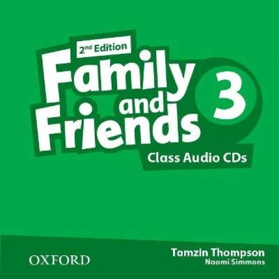 FAMILY AND FRIENDS 3 CD CLASS 2ND ED - EDITOR