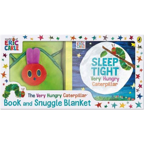 THE VERY HUNGRY CATERPILLAR BOOK AND SNUGGLE BLANKET HC BBK - ERIC CARLE