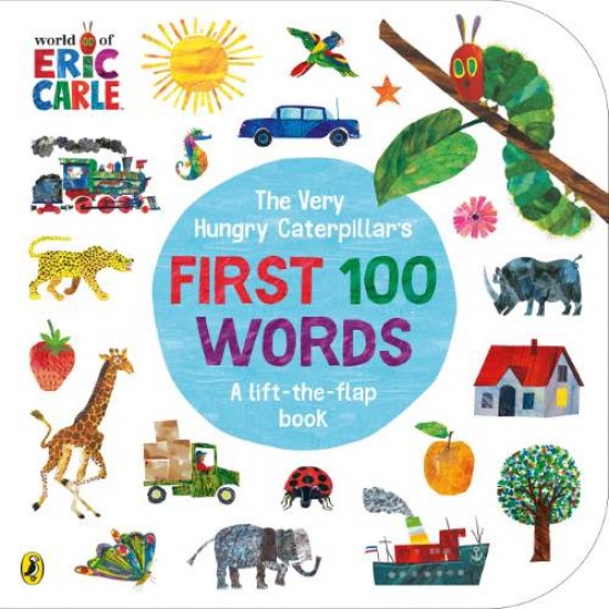 THE VERY HUNGRY CATERPILLAR'S FIRST 100 WORDS HC BBK - ERIC CARLE