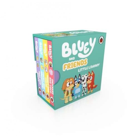 BLUEY: BLUEY AND FRIENDS LITTLE LIBRARY BOARD BOOK - 