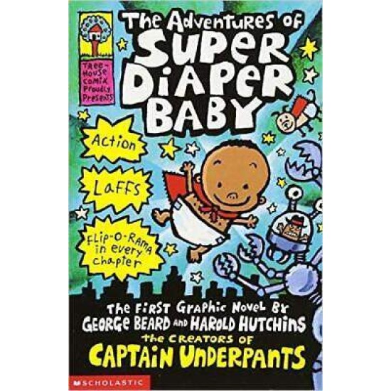 THE ADVENTURES OF SUPER DIAPER BABY PB - DAV PILKEY