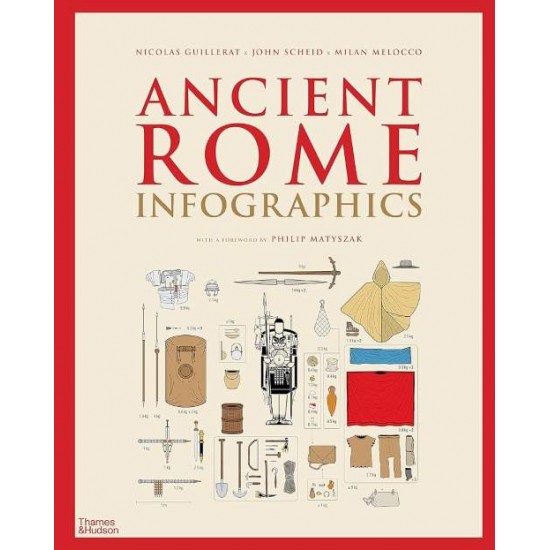 ANCIENT ROME: INFOGRAPHICS - NICOLAS GUILLERAT, JOHN SCHEID (AUTHOR) , MILAN MELOCCO (AUTHOR) , PHILIP MATYSZAK (FOR