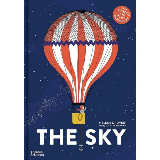 THE SKY - WITH LASERCUTS AND FLAPS THROUGHOUT HC - HELENE  DRUVERT