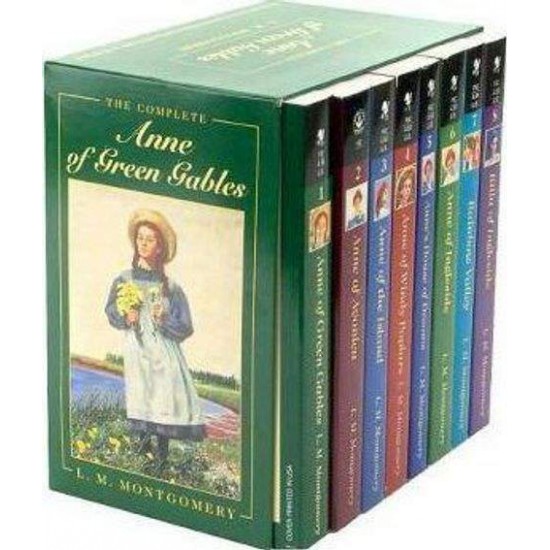 ANNE OF GREEN GABLES COMPLETE 8 BOOK PB BOX SET - L. M. MONTGOMERY