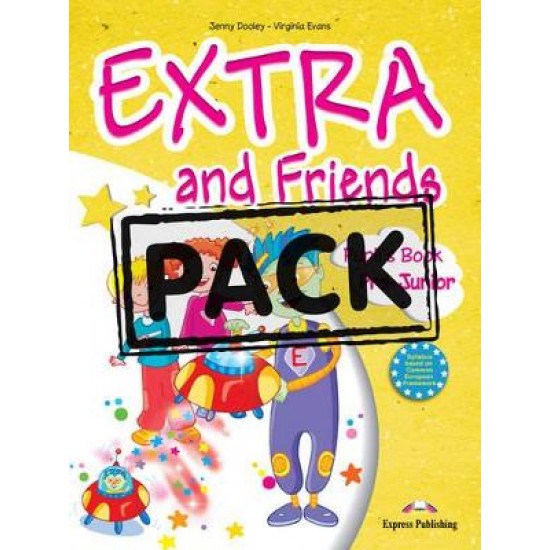 EXTRA & FRIENDS PRE-JUNIOR SB PACK (+ ALPHABET + CD + DVD) +IEBOOK - VIRGINIA EVANS-JENNY DOOLEY