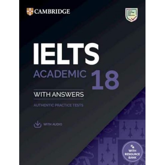 CAMBRIDGE IELTS 18 ACADEMIC SELF STUDY PACK (+ DOWNLOADABLE AUDIO) - 