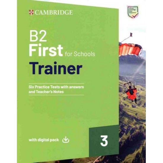 CAMBRIDGE ENGLISH FIRST FOR SCHOOLS B2 TRAINER 3 (+ DOWNLOADABLE RESOURCES EBOOK) W/A - 