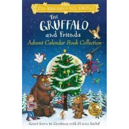 THE GRUFFALO AND FRIENDS ADVENT CALENDAR BOOK COLLECTION HC - JULIA DONALDSON-AXEL SCHEFFLER