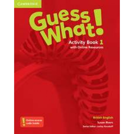 GUESS WHAT! 1 ACTIVITY BOOK (+ ONLINE RESOURCES) - SUSAN RIVERS-LESLEY KOUSTAFF