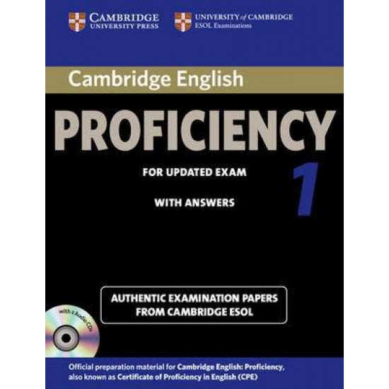 CAMBRIDGE ENGLISH PROFICIENCY FOR UPDATED EXAM 1 SELF STUDY PACK (+ 2 CD) - CAMBRIDGE ESOL