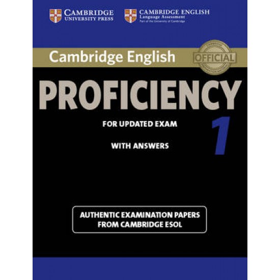 CAMBRIDGE ENGLISH PROFICIENCY FOR UPDATED EXAM 1 SB W/A - CAMBRIDGE ESOL