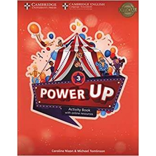 POWER UP 3 ACTIVITY BOOK ( + ON LINE RESOURCES) - CAROLINE NIXON-MICHAEL TOMLINSON