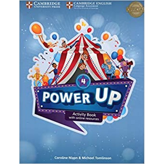 POWER UP 4 ACTIVITY BOOK ( + ON LINE RESOURCES) - CAROLINE NIXON-MICHAEL TOMLINSON