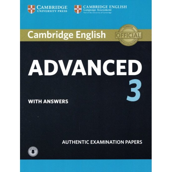 CAMBRIDGE ENGLISH ADVANCED 3 SELF STUDY PACK - CAMBRIDGE ESOL