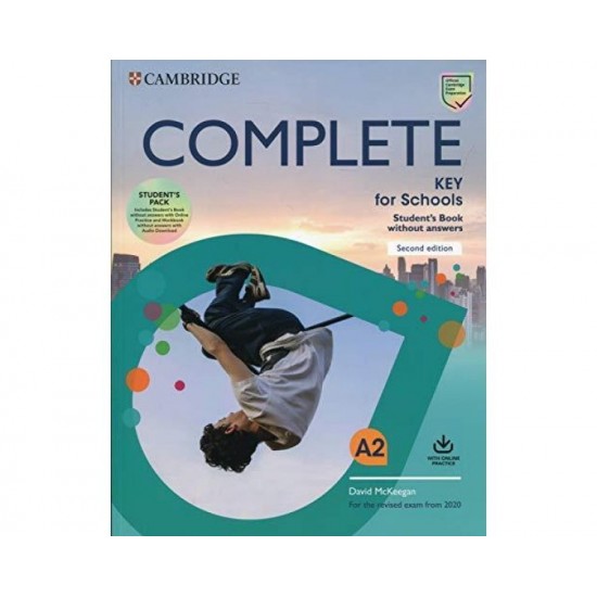 COMPLETE KEY FOR SCHOOLS SB PACK (+ ONLINE PRACTICE & WB WITH DOWNLOADABLE AUDIO) (FOR THE REVISED EXAM FROM 2020) 2ND ED - DAVID MCKEEGAN-SUE ELLIOTT-EMMA HEYDERMAN