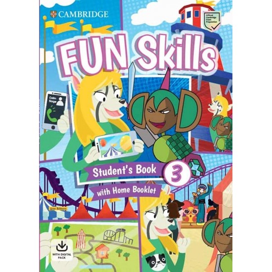 FUN SKILLS 3 SB (+ HOME BOOKLET W/ ONLINE ACTIVITIES) - COLIN SAGE-ANNE ROBINSON