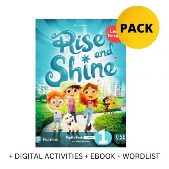 RISE AND SHINE 1 : LEARN TO READ PUPILS BOOK PACK (+ DIGITAL ACTIVITIES + EBOOK + WORDLIST) - VIV LAMBERT