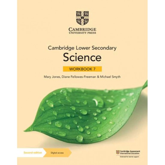 CAMBRIDGE LOWER SECONDARY SCIENCE WORKBOOK7 WITH DIGITAL ACCESS - MARY JONES