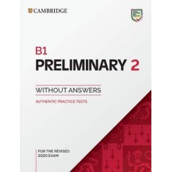 CAMBRIDGE PRELIMINARY ENGLISH TEST 2 SB (FOR REVISED EXAMS FROM 2020) - CAMBRIDGE ESOL