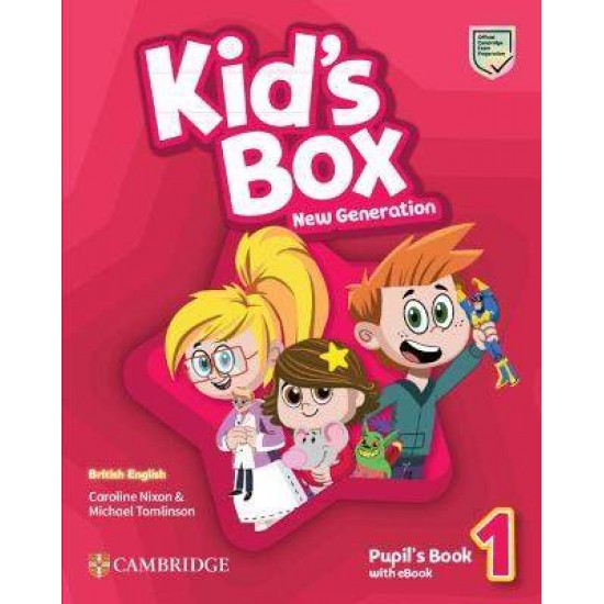 KID'S BOX NEW GENERATION 1 SB (+ E-BOOK) - CAROLINE NIXON-MICHAEL TOMLINSON