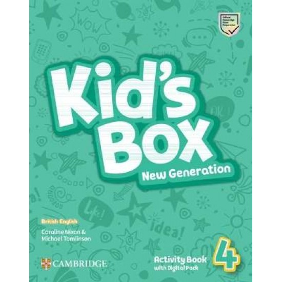 KID'S BOX NEW GENERATION 4 ACTIVITY BOOK (+ DIGITAL PACK) - CAROLINE NIXON-MICHAEL TOMLINSON