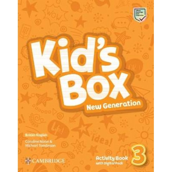 KID'S BOX NEW GENERATION 3 ACTIVITY BOOK (+ DIGITAL PACK) - CAROLINE NIXON-MICHAEL TOMLINSON