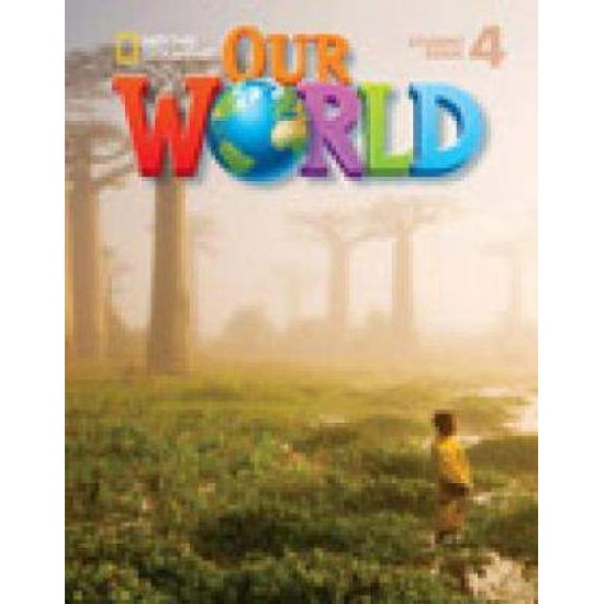 OUR WORLD 4 WB (+ AUDIO CD) - NATIONAL GEOGRAPHIC - BRITISH ED. - KATE CORY-WRIGHT