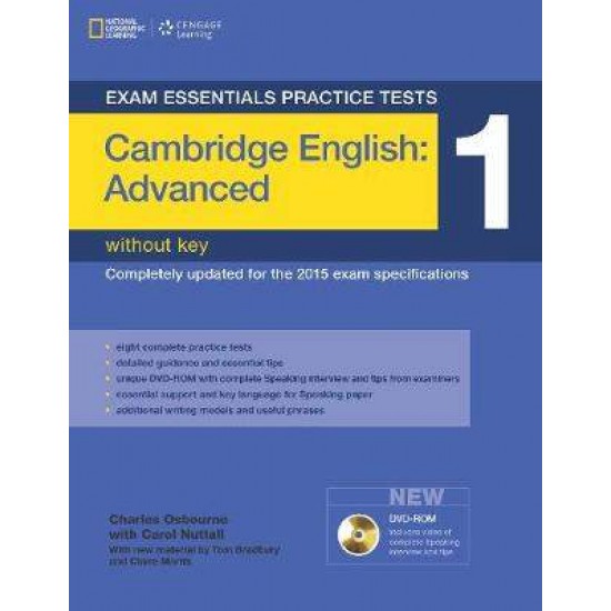 EXAM ESSENTIALS 1 ADVANCED PRACTICE TESTS SB (+ DVD-ROM) - EUNICE YEATES-TOM BRADBURY