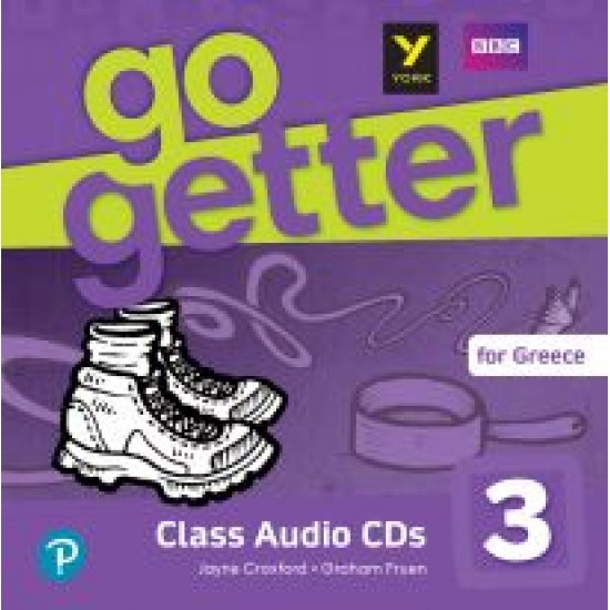 GO GETTER FOR GREECE 3 CD AUDIO CLASS - JAYNE CROXFORD, GRAHAM FRUEN