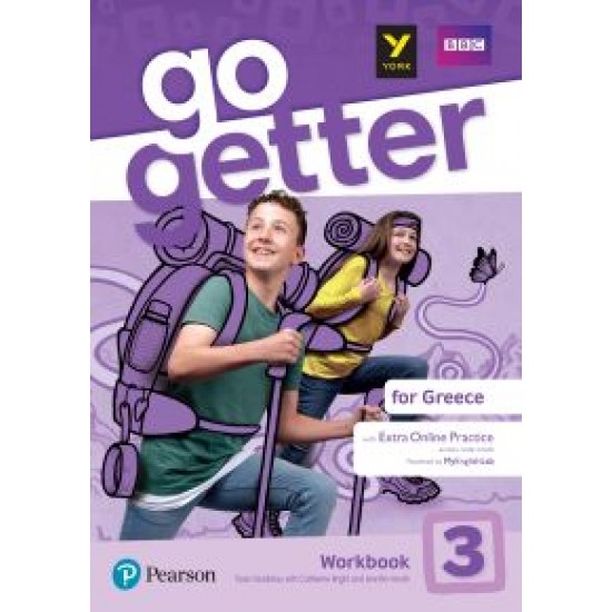 GO GETTER FOR GREECE 3 WB (+ ONLINE PRACTICE PIN CODE PACK) - SANDY ZERVAS-CATHERINE BRIGHT