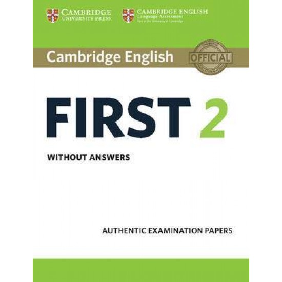 CAMBRIDGE ENGLISH FIRST 2 SB WO/A - CAMBRIDGE ESOL