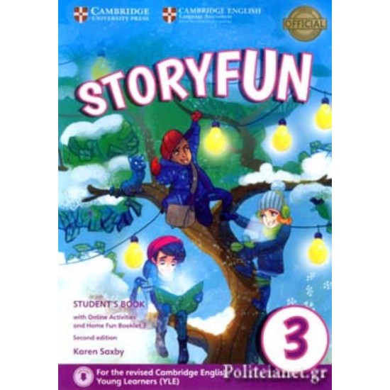 STORYFUN 3 SB (+ HOME FUN BOOKLET & ONLINE ACTIVITIES) (FOR REVISED EXAM FROM 2018 - MOVERS) 2ND ED - KAREN SAXBY - 2017