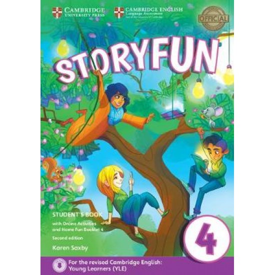 STORYFUN 4 SB (+ HOME FUN BOOKLET & ONLINE ACTIVITIES) (FOR REVISED EXAM FROM 2018 - MOVERS) 2ND ED - KAREN SAXBY