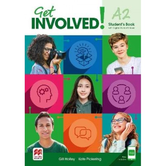 GET INVOLVED A2 SB (+ DIGITAL SB + APP) BRIT. ED - GILL HOLLEY-KATE PICKERING