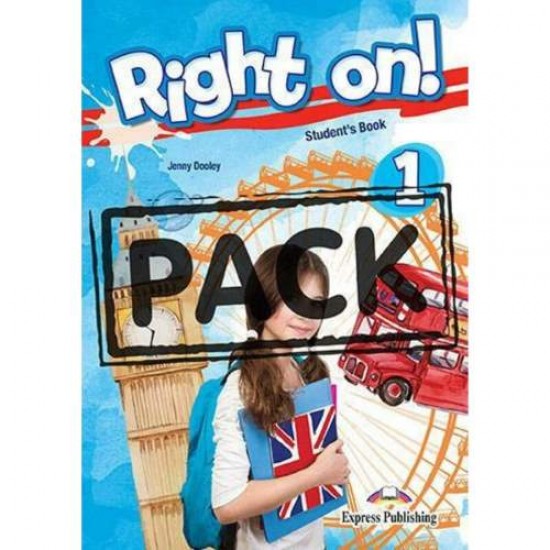 RIGHT ON ! 1 JUMBO PACK WITH ENGLISH GRAMMAR - EVANS, DOOLEY