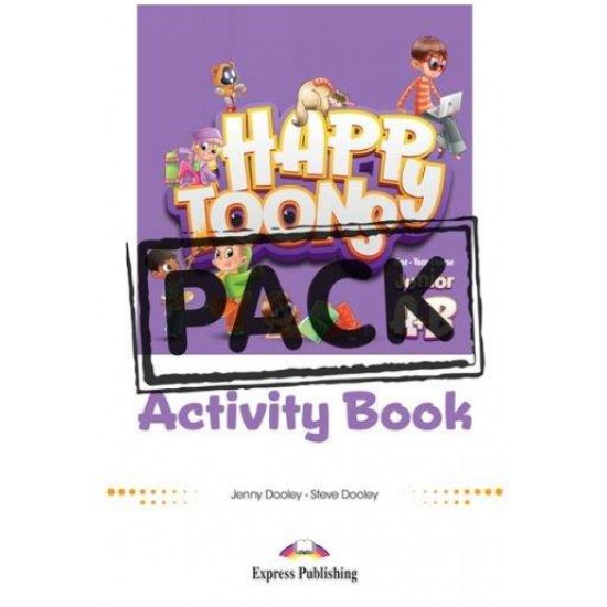 HAPPY TOONS ONE YEAR COURSE (JUNIOR A+B) ACTIVITY BOOK (+ DIGIBOOKS APP) - 