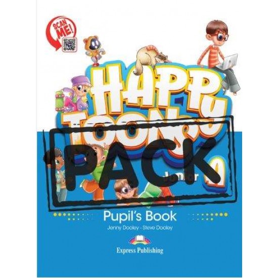 HAPPY TOONS JUNIOR A PUPILS BOOK PACK (+ DIGIBOOKS APP) - 