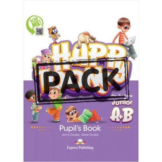 HAPPY TOONS ONE YEAR COURSE (JUNIOR A+B) JUMBO PACK - 