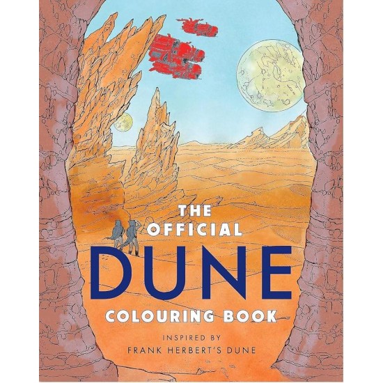 THE OFFICIAL DUNE COLOURING BOOK TPB - FRANK HERBERT