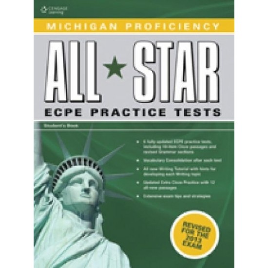 MICHIGAN ALL STAR ECPE PRACTICE TESTS SB (+ GLOSSARY) EDITION 2013 N/E - Diane Piniaris